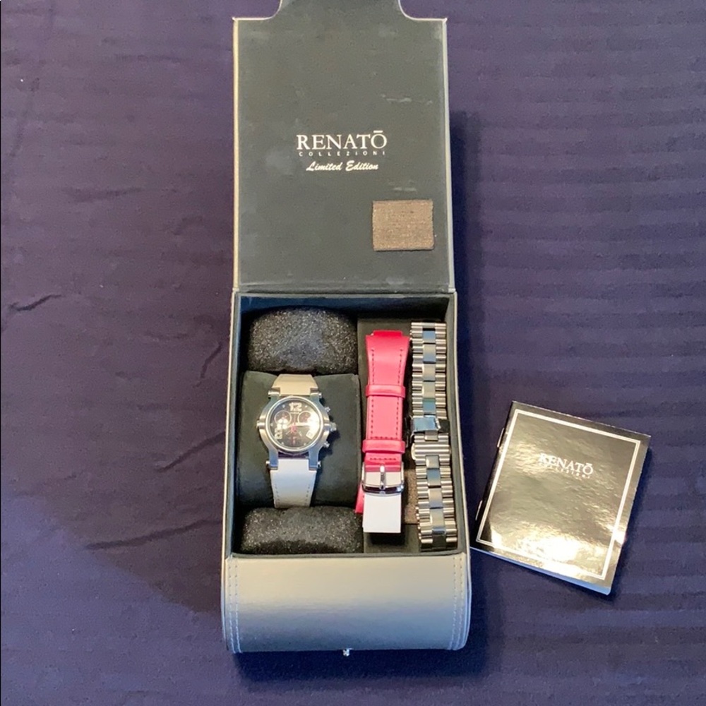 Renato Limited Edition Diamond Accent Watch